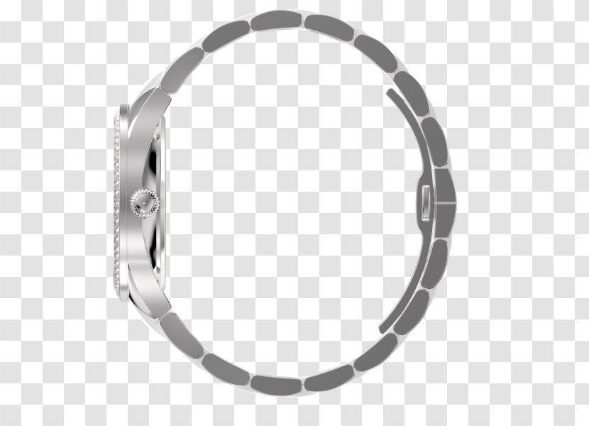 Bracelet Silver Material Body Jewellery Transparent PNG