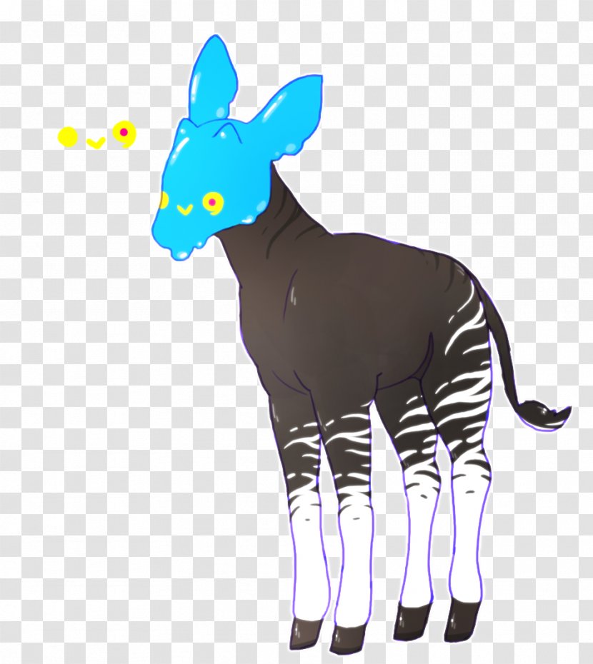 Okapi Giraffe Horse Character Fiction - Animal Figure Transparent PNG