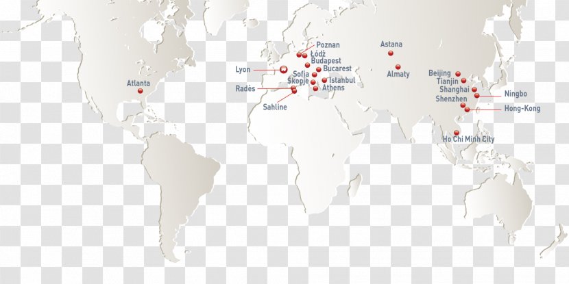 World Map - Industries Used Flyer Transparent PNG