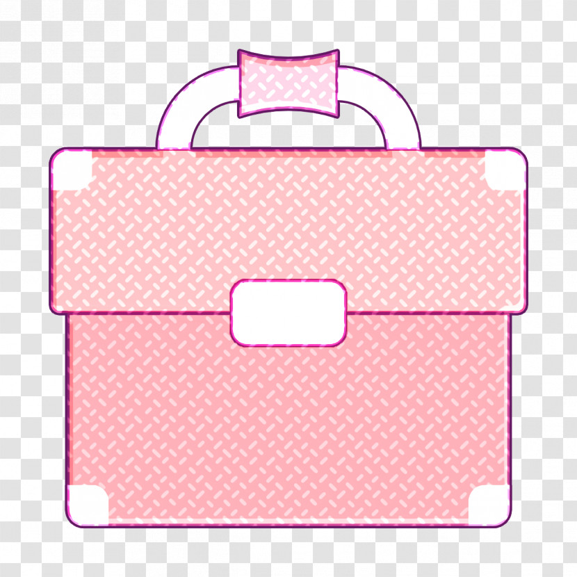 Bag Icon Office Elements Icon Briefcase Icon Transparent PNG