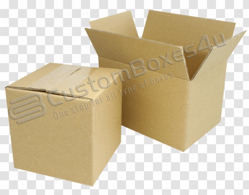 Cardboard Box Corrugated Fiberboard Design - Packaging And Labeling Transparent PNG