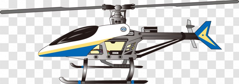 Helicopter Airplane Euclidean Vector Clip Art - Radio Controlled Transparent PNG
