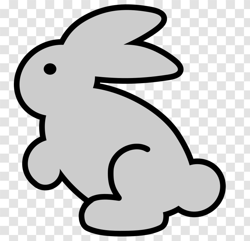 Easter Bunny Bugs Rabbit Hare Clip Art - Artwork - Forest Cliparts Transparent PNG