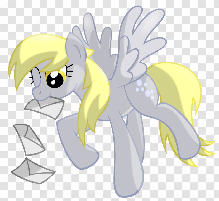Pony Derpy Hooves Applejack Rarity Twilight Sparkle - Vertebrate - Horse Transparent PNG