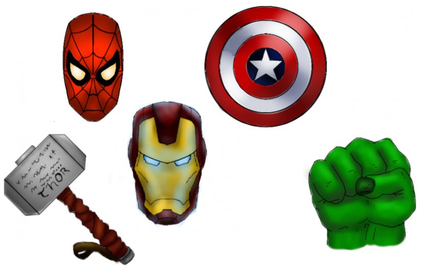 Marvel: Avengers Alliance Iron Man Captain America Logo - Finger - Icon Pictures Transparent PNG