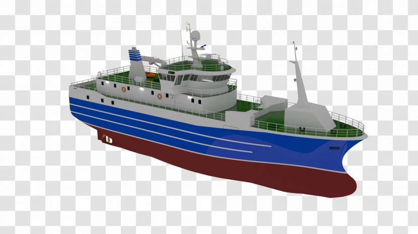 Fishing Trawler Factory Ship Longline Vessel - Cable Layer Transparent PNG