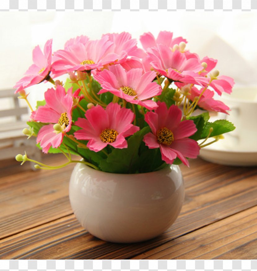 Artificial Flower Flowerpot Plastic Bouquet - Flowering Plant Transparent PNG
