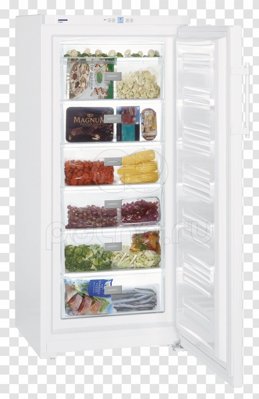 Refrigerator Freezers Liebherr Group Comfort GP 3013 55cm Freestanding Freezer Transparent PNG
