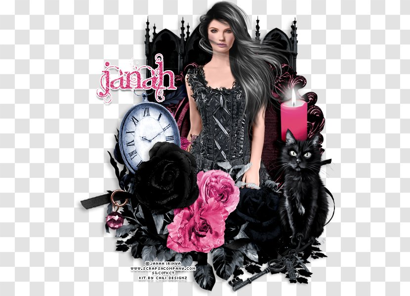 Album Cover - Gothic Rose Transparent PNG