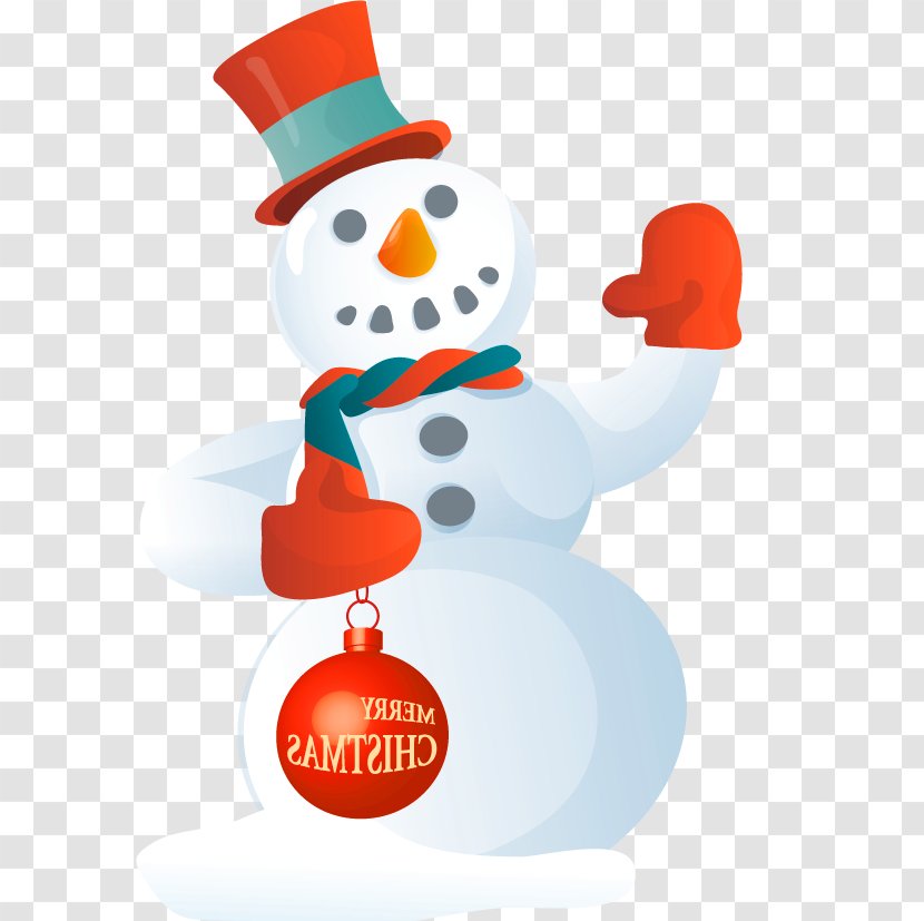 Snowman Christmas - Gratis - Creative Transparent PNG