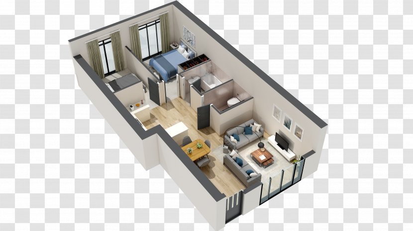 Lostwithiel Presidential Suite Apartment Bedroom - House Transparent PNG