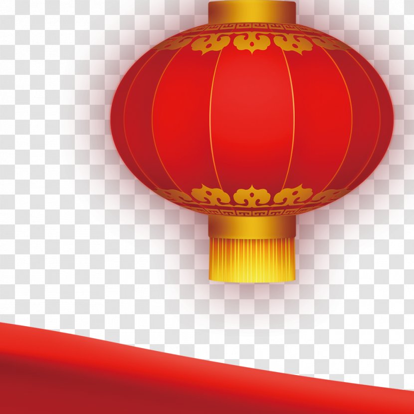Chinese New Year Taiwan Lantern Festival Year's Day - Transparency And Translucency - Ribbon Lanterns Transparent PNG