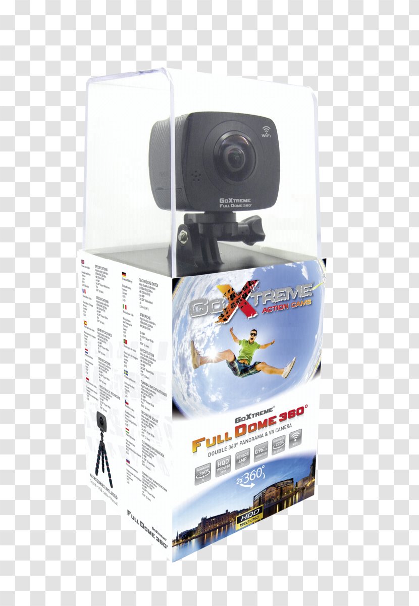 Webcam GoXtreme FullDome 360 Virtual Reality Camera - Dome - Vr Headset Transparent PNG