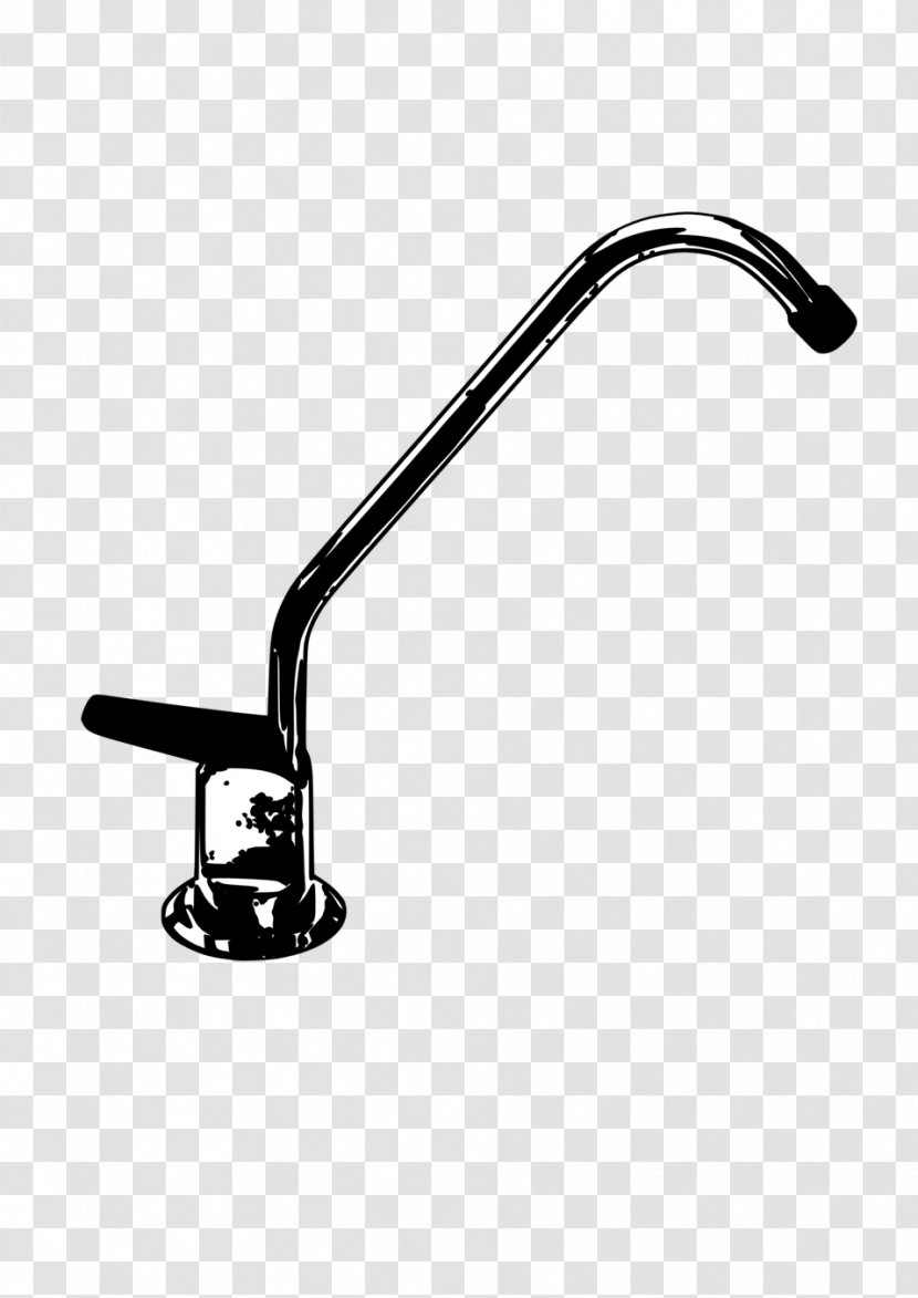 Tap Water Sink Drinking Clip Art - Plumbing Fixture Transparent PNG