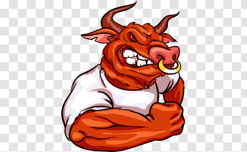 Bull Logo Ox - Dog Like Mammal Transparent PNG