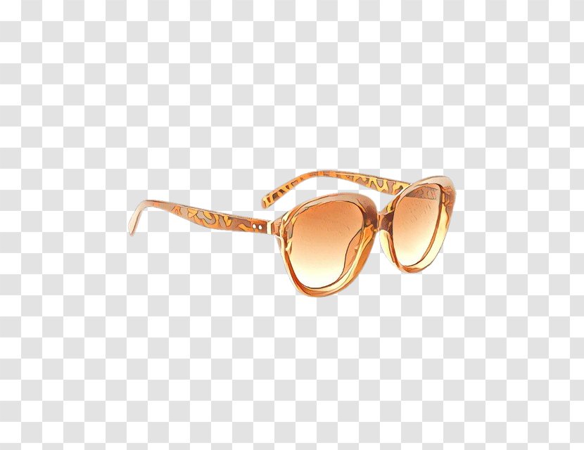 Cartoon Sunglasses - Yellow - Eye Glass Accessory Aviator Sunglass Transparent PNG