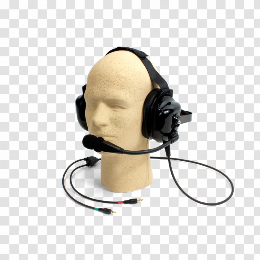 Microphone Headphones Headset Audio Hard Hats - Communication Transparent PNG