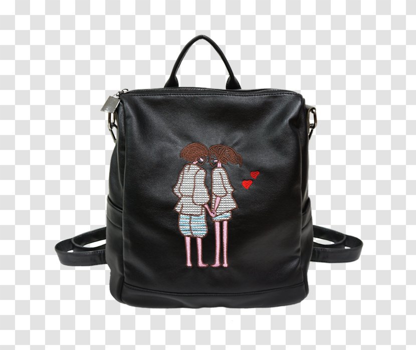 Handbag Backpack Travel Leather Transparent PNG
