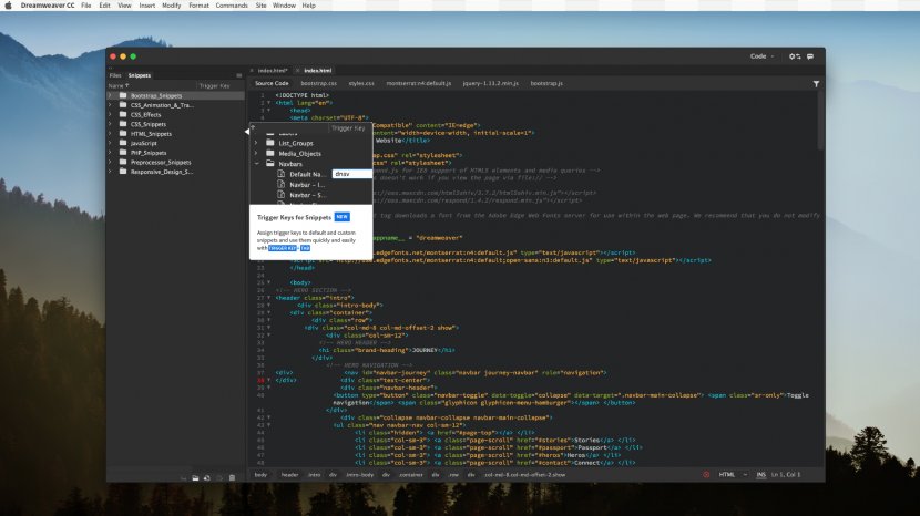 Adobe Dreamweaver Web Development Computer Software User Interface Design - Systems Transparent PNG