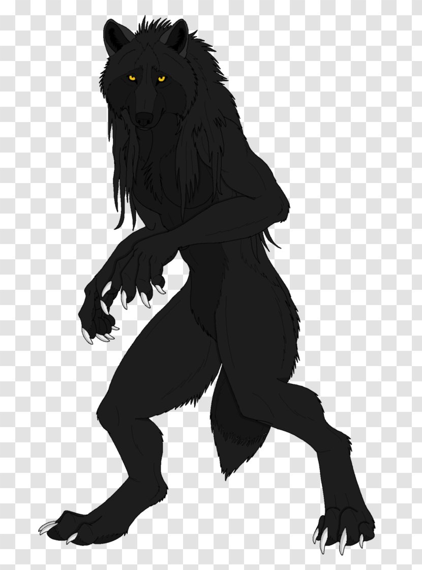 Werewolf Sakura Haruno Sasuke Uchiha DeviantArt Gray Wolf - Tree Transparent PNG