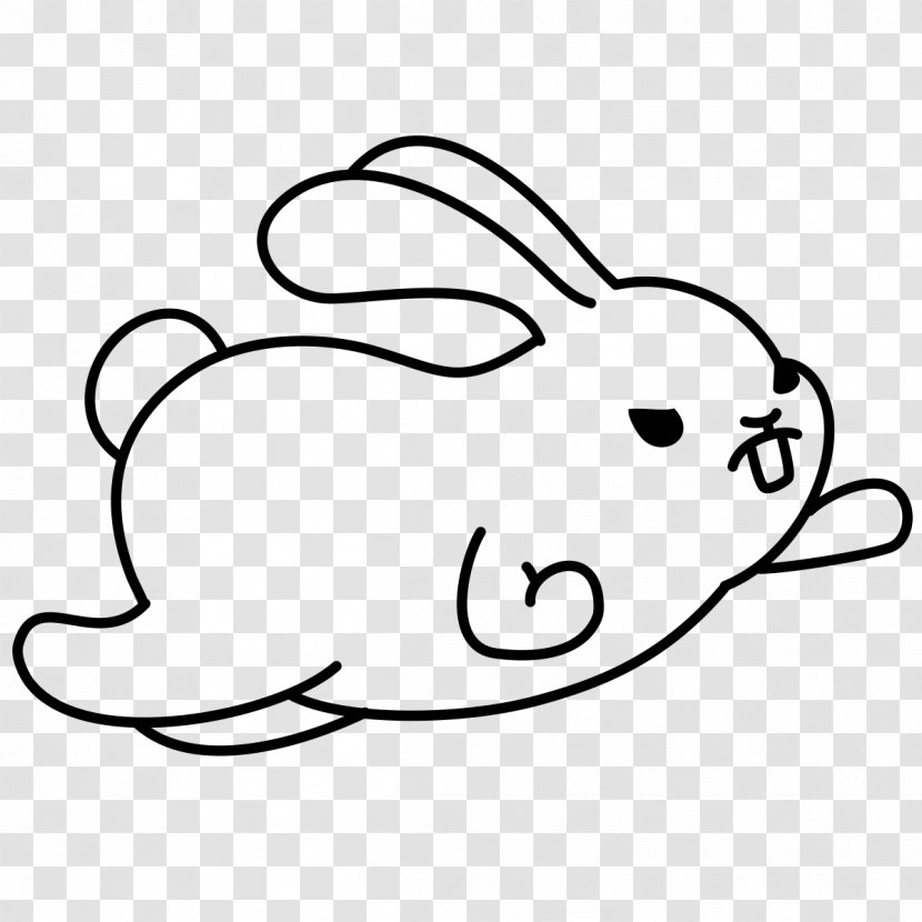 Domestic Rabbit Hare Easter Bunny Clip Art - Mammal Transparent PNG