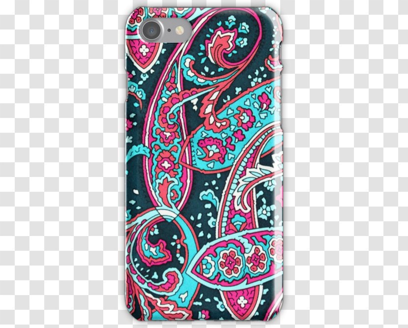 Paisley IPhone 8 Sony Ericsson Xperia X10 Teal Pattern - Vintage Transparent PNG
