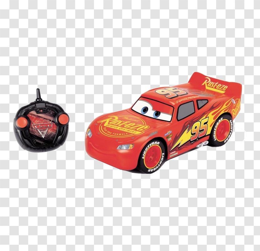 Lightning McQueen Mater Jackson Storm Cars Remote Controls - Motor Vehicle - Mcqueen 95 Transparent PNG