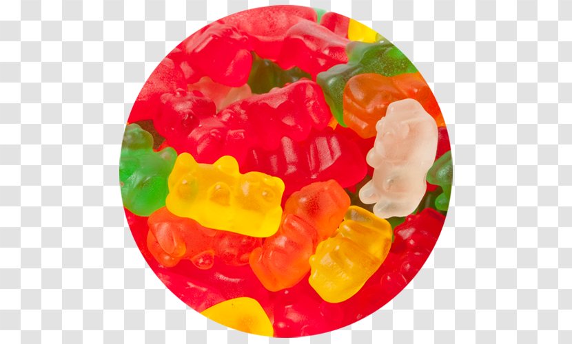 Gummy Bear Gummi Candy Gelatin Dessert Jelly Babies - Food - Yellow Watermelon Transparent PNG