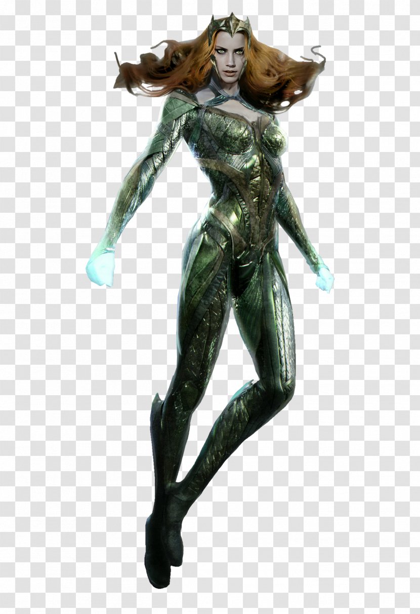 Mera Aquaman Cyborg Black Adam Hawkgirl - Action Figure - Dc Transparent PNG