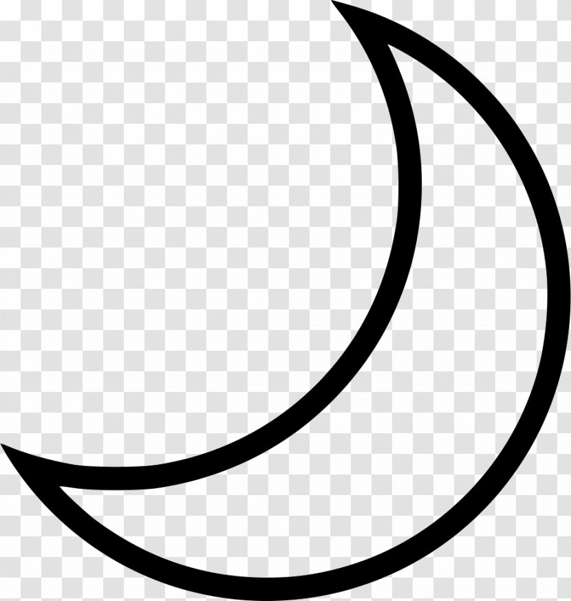 Crescent Clip Art Symbol Lunar Phase - Frame Transparent PNG