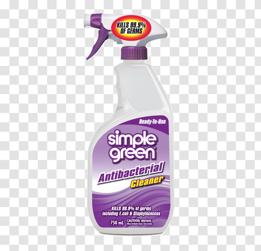 Simple Green Cleaner Cleaning Agent Limescale - ANTI BACTERIAL Transparent PNG