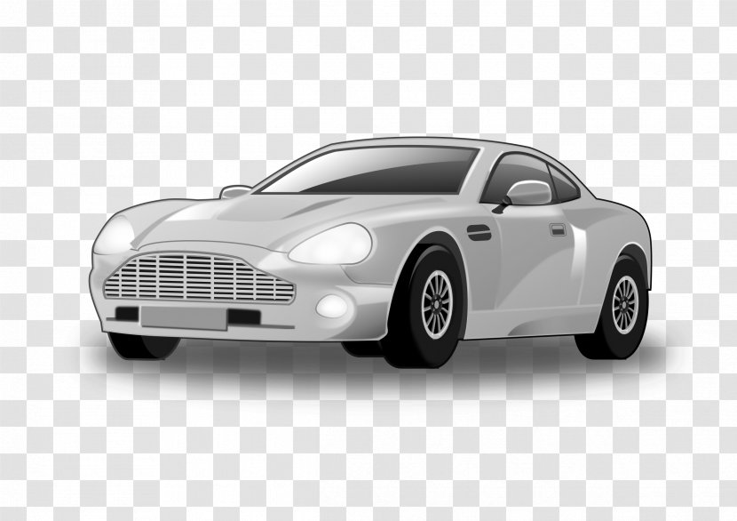 Sports Car Aston Martin Clip Art - Vehicle Transparent PNG
