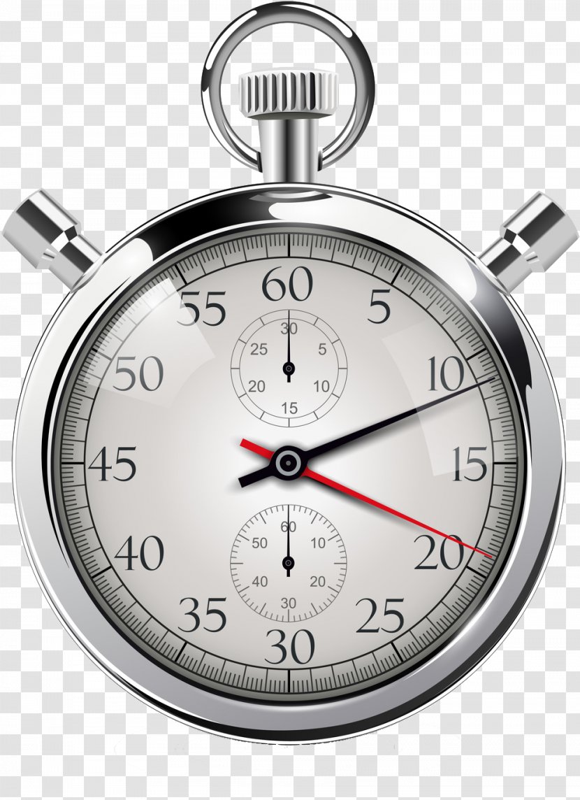 Stopwatches Clip Art Illustration - Clock Transparent PNG