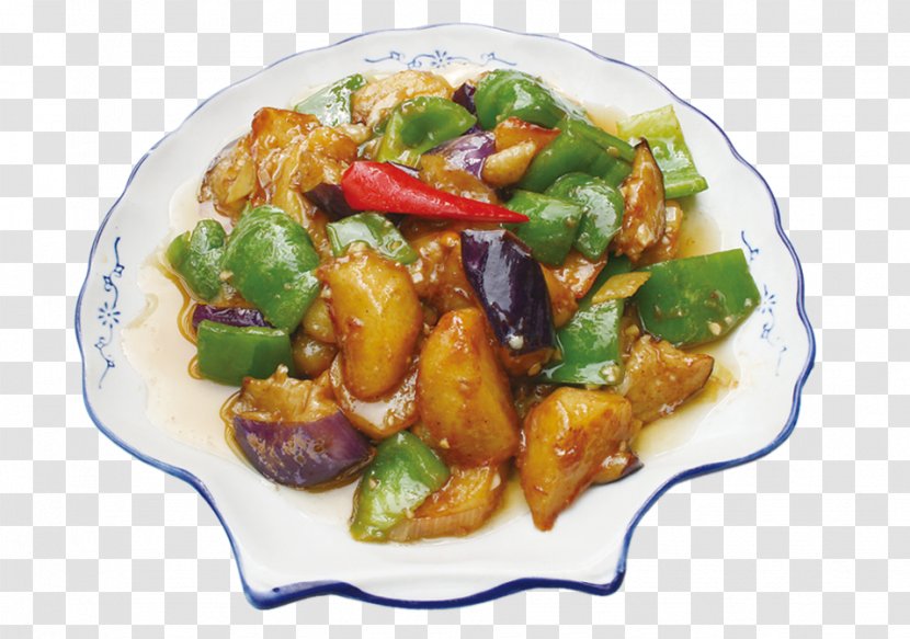 Di San Xian Chinese Cuisine Food Vegetable Umami - Recipe - Braised Sam Sun Transparent PNG