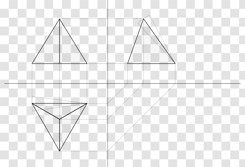 Triangle Paper Point Area - Diagram Transparent PNG