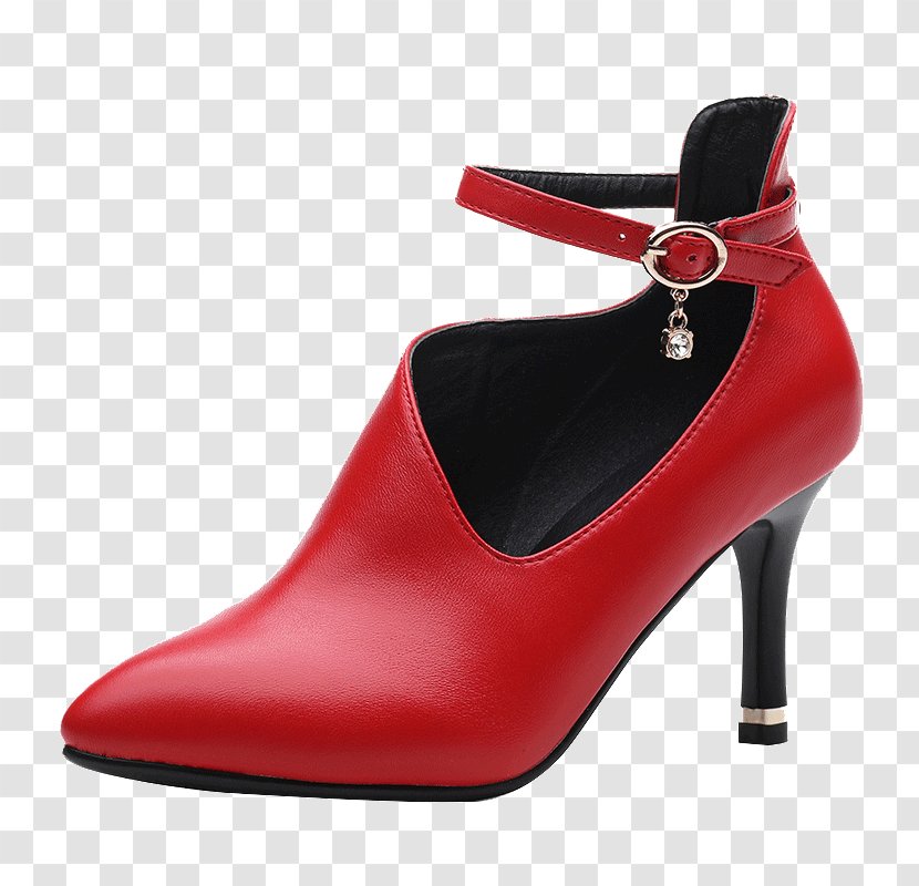 High-heeled Shoe Absatz Sandal Boot - Stiletto Heel Transparent PNG