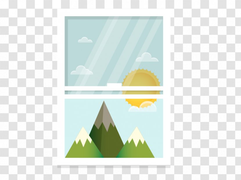 Euclidean Vector Mural - Designer - Flat Work Decoration Transparent PNG