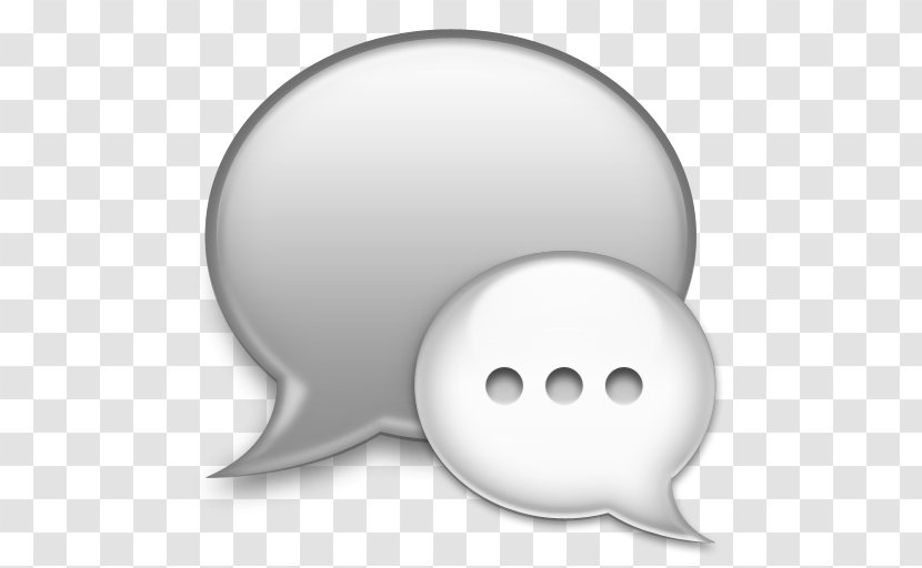 Message Online Chat SMS Facebook Messenger - Greyish Transparent PNG