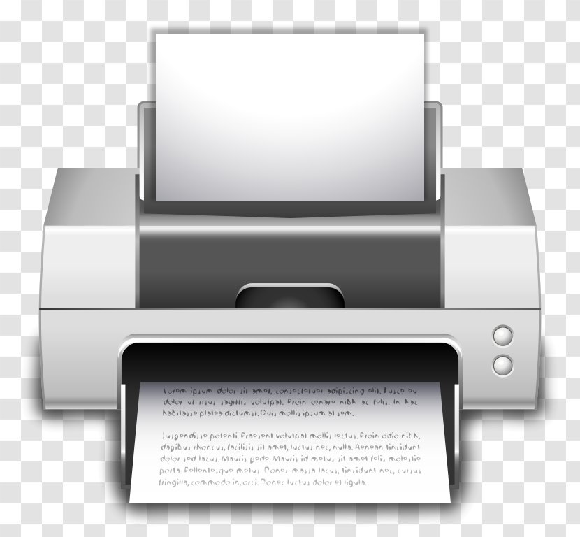 Hewlett-Packard Paper Printer Printing - Output Device Transparent PNG