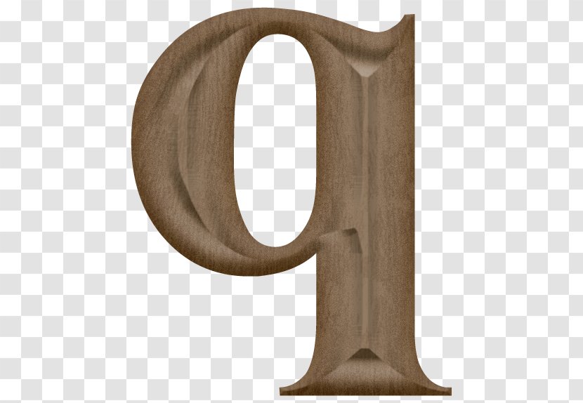 Wood Grain Sculpture Serif - Letter - Q Transparent PNG