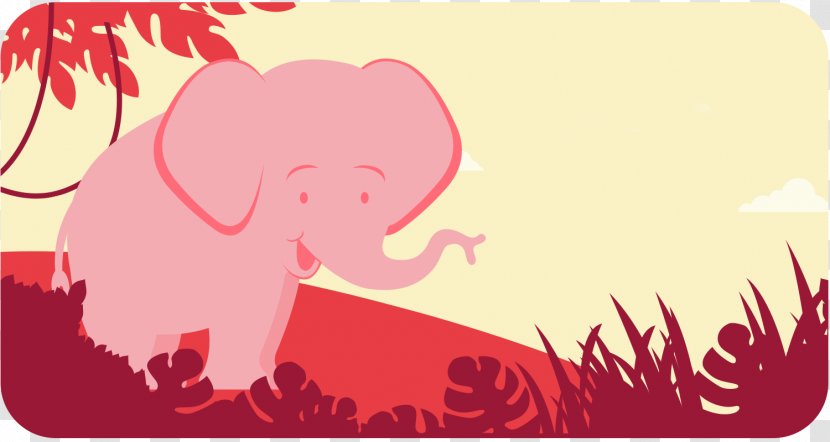 Indian Elephant African Horse Clip Art - Flower - Nurture Transparent PNG