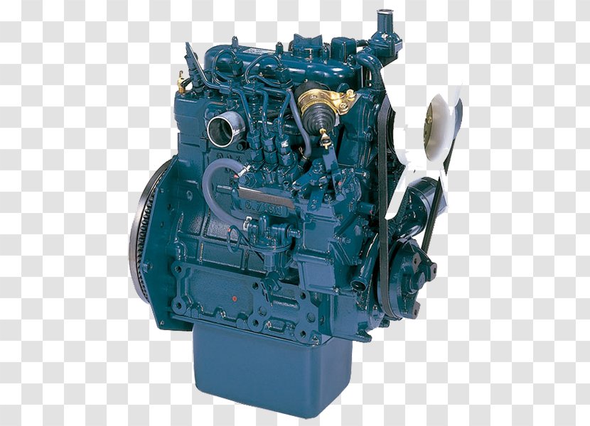 Diesel Engine Kubota Corporation Fuel Tractor - Parts Transparent PNG