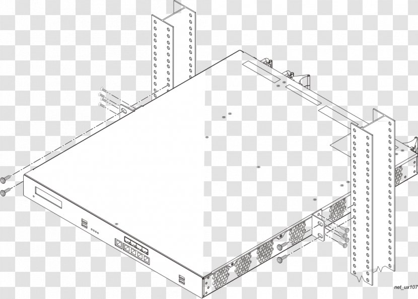 Steel Engineering Line Angle - Diagram - X Display Rack Transparent PNG