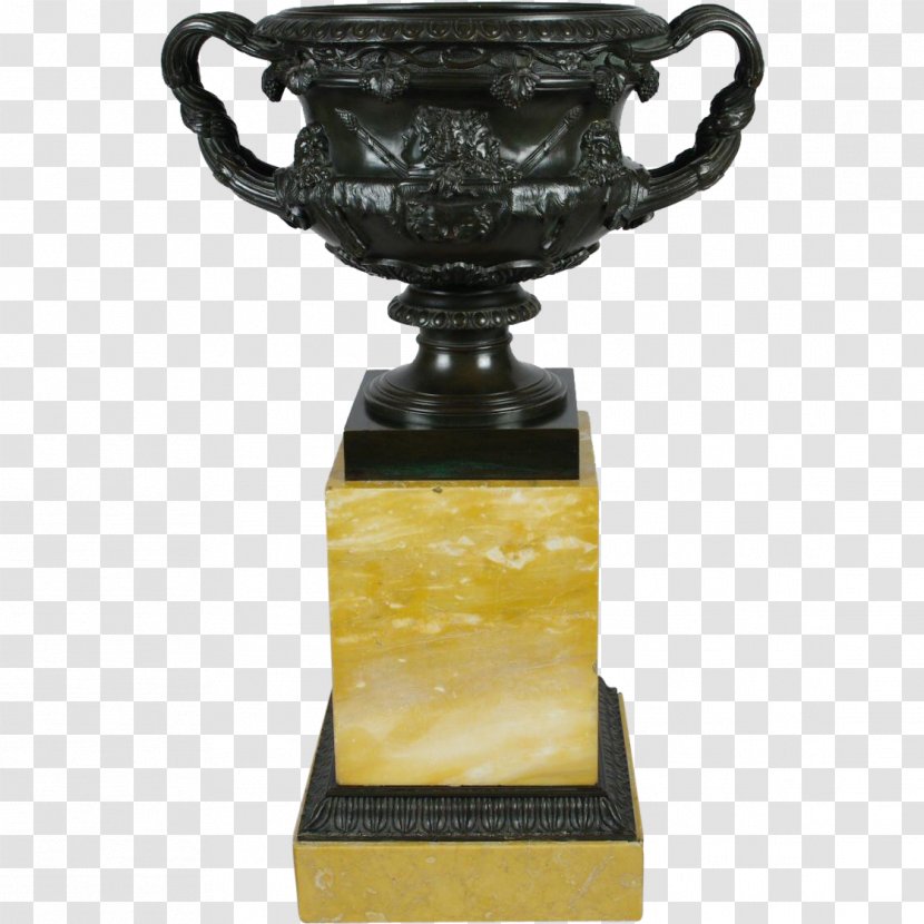 Warwick Vase Sculpture Urn Bronze - Antique Transparent PNG