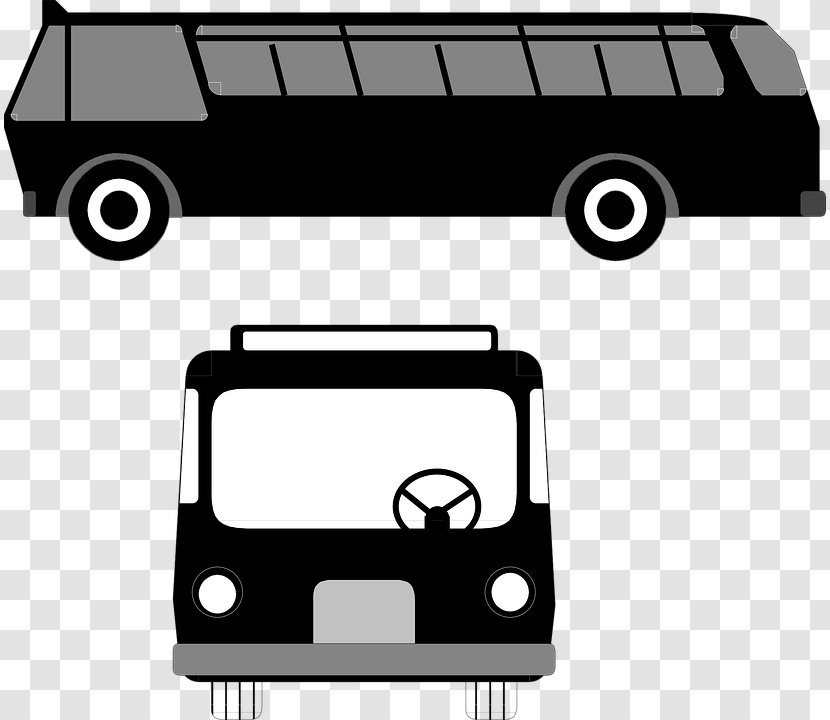 Airport Bus Clip Art Vector Graphics Image - Car - Bajaj Symbol Transparent PNG