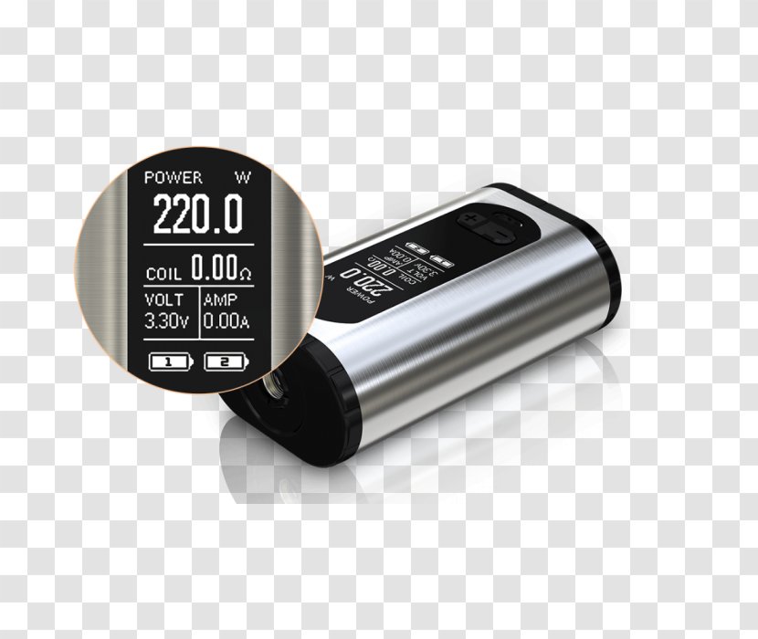 Electronic Cigarette Electric Battery Vapor Tobacco Temperature Control - Invoker Transparent PNG