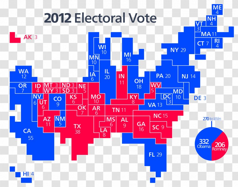 United States Presidential Election, 2012 US Election 2016 Electoral College - Text Transparent PNG