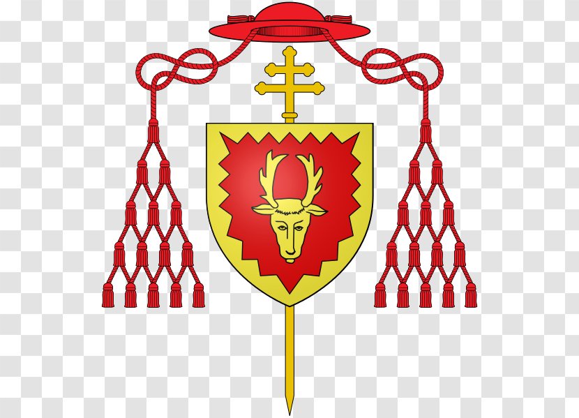 Cardinal Coat Of Arms Papal Consistory Bishop Catholicism - Crescenzio Sepe - Louis Iii Guise Transparent PNG