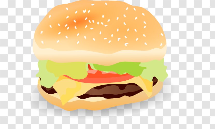 Hamburger Hot Dog Cheeseburger Fast Food French Fries - Burgers Cliparts Transparent PNG