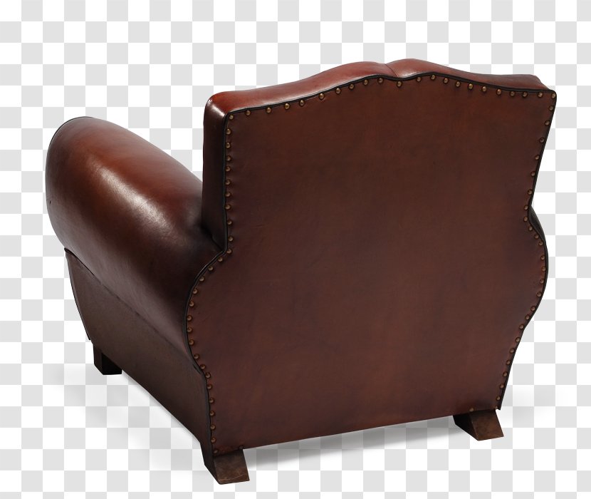 Club Chair Leather Fauteuil Furniture House - Moustache Transparent PNG